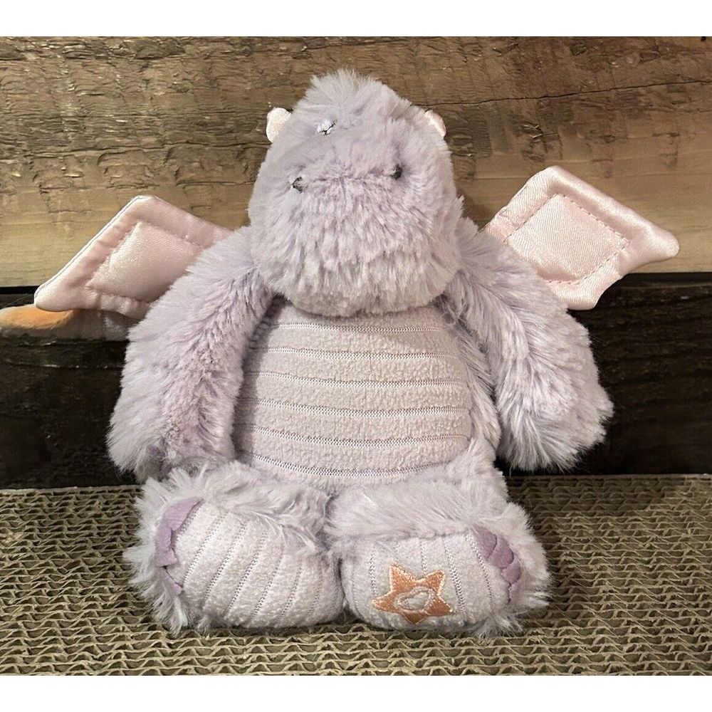 American Girl Bitty Baby Dragon Purple Pet Plush Lovey 6"‎ Stuffed Animal Toy